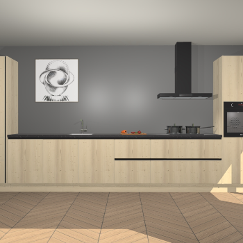 Vuren greeploze keuken Barentsburg 91969