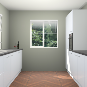 Sneeuwwitte hoogglans keuken Lusaka 46883