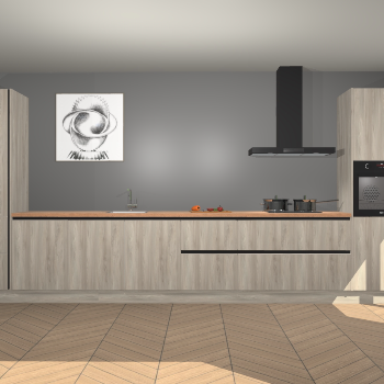 Olm greeploze keuken Barentsburg 91483