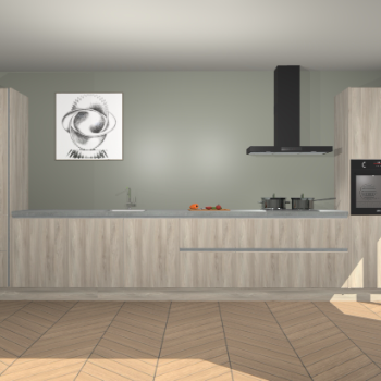 Olm greeploze keuken Barentsburg 91891