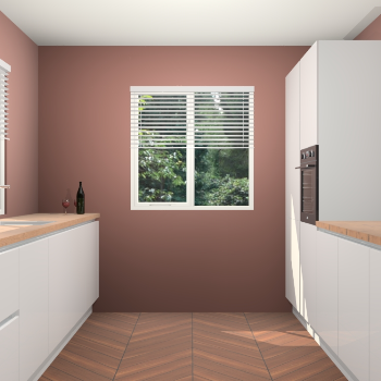 Zijdegrijze hoogglans greeploze keuken Lusaka 46910