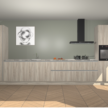 Olm greeploze keuken Barentsburg 91908