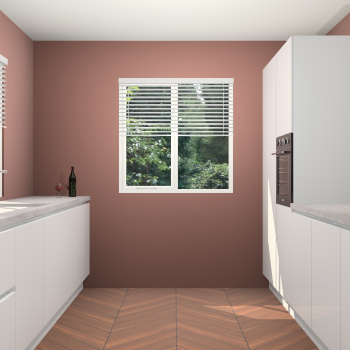 Zijdegrijze hoogglans greeploze keuken Lusaka 47011