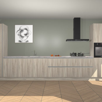 Olm greeploze keuken Barentsburg 91919