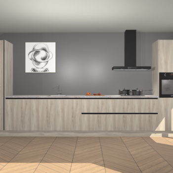 Olm greeploze keuken Barentsburg 91922