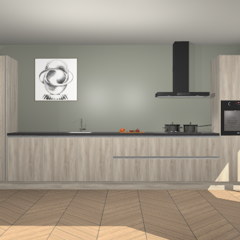 Olm greeploze keuken Barentsburg 91925