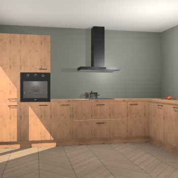 Astoria Eiken keuken Napels 51852