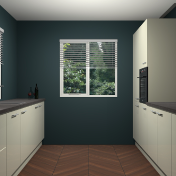 Magnolia hoogglans keuken Lusaka 47117