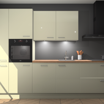 Magnolia hoogglans keuken Groenland 46499