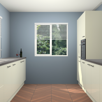 Magnolia hoogglans keuken Lusaka 47123