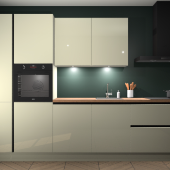 Magnolia hoogglans greeploze keuken Groenland 46506