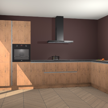 Astoria Eiken greeploze keuken Napels 51918