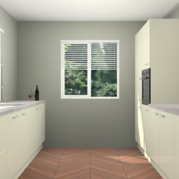 Magnolia hoogglans keuken Lusaka 47145