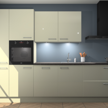 Magnolia hoogglans keuken Groenland 46550