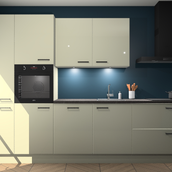 Magnolia hoogglans keuken Groenland 46554