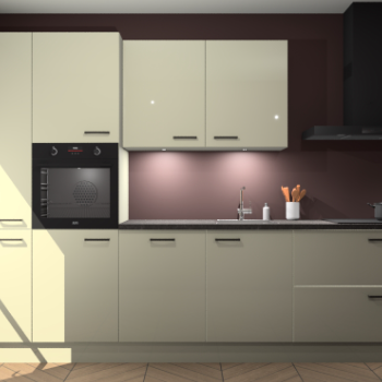 Magnolia hoogglans keuken Groenland 46553