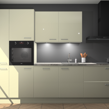 Magnolia hoogglans keuken Groenland 46557