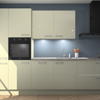 Magnolia hoogglans keuken Groenland 46562