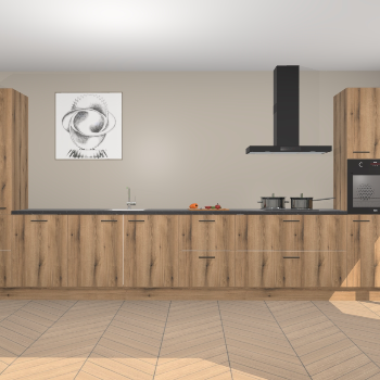 Goud Eiken keuken Barentsburg 92120