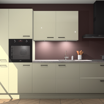 Magnolia hoogglans keuken Groenland 46569