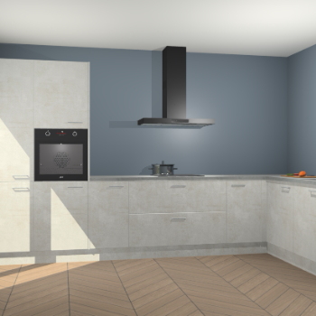 Beton Opal keuken Napels 53496