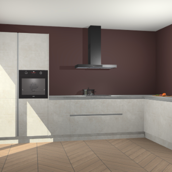 Beton Opal greeploze keuken Napels 53497