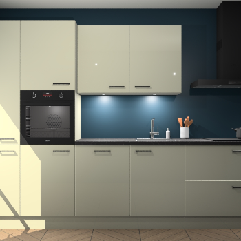 Magnolia hoogglans keuken Groenland 46574