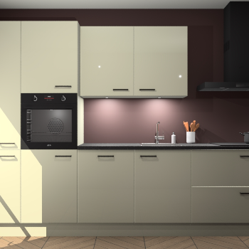 Magnolia hoogglans keuken Groenland 46575