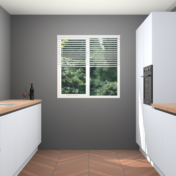 Sneeuwwitte greeploze keuken Lusaka 43552