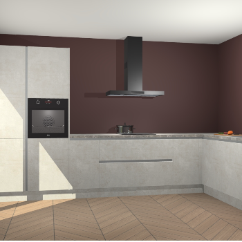 Beton Opal greeploze keuken Napels 53509