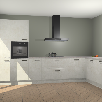 Beton Opal keuken Napels 53517