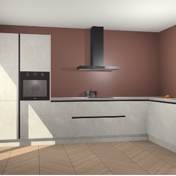 Beton Opal greeploze keuken Napels 53518