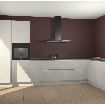 Beton Opal greeploze keuken Napels 53521