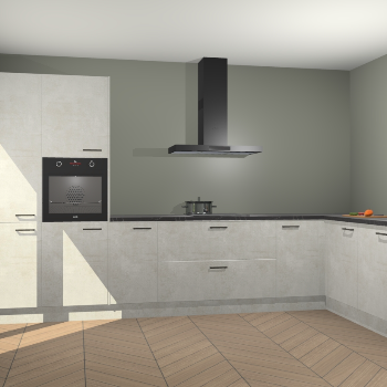 Beton Opal keuken Napels 53523