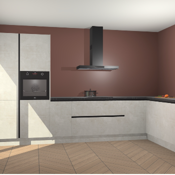 Beton Opal greeploze keuken Napels 53524