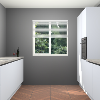 Sneeuwwitte greeploze keuken Lusaka 43626