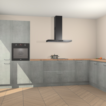 Beton Parelgrijs keuken Napels 55904