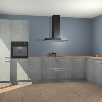 Beton Parelgrijs keuken Napels 55905