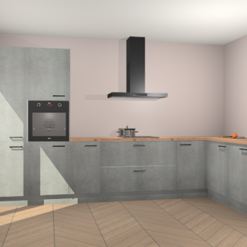 Beton Parelgrijs keuken Napels 55907