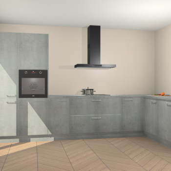 Beton Parelgrijs keuken Napels 55971