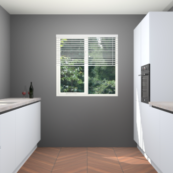 Sneeuwwitte greeploze keuken Lusaka 43690