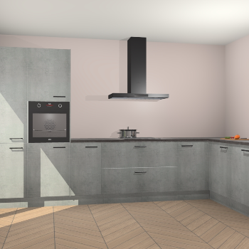 Beton Parelgrijs keuken Napels 55980