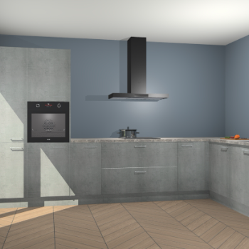 Beton Parelgrijs keuken Napels 55984