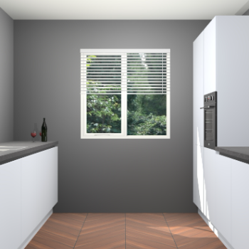 Sneeuwwitte greeploze keuken Lusaka 43698