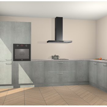 Beton Parelgrijs keuken Napels 55989