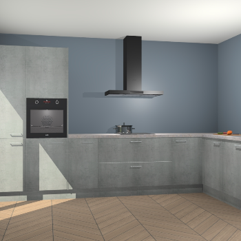 Beton Parelgrijs keuken Napels 55990