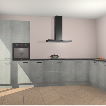 Beton Parelgrijs keuken Napels 55998