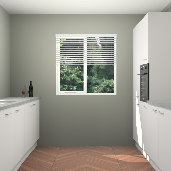 Zijdegrijze keuken Lusaka 44803