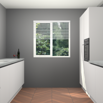 Zijdegrijze greeploze keuken Lusaka 44810