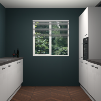 Zijdegrijze keuken Lusaka 44825